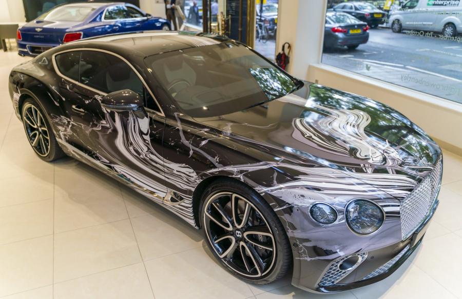  Bentley Continental GT Art Car by Katrin Fridriks 2019 года  (фото 7 из 9)